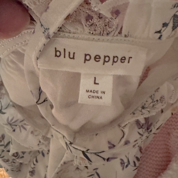 Blu Pepper White, Yellow & Purple Floral Dress - Picture 3 of 5